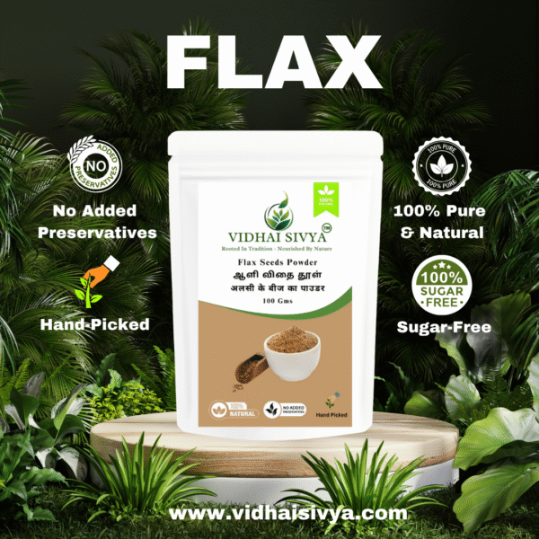 Flax-seeds-powder