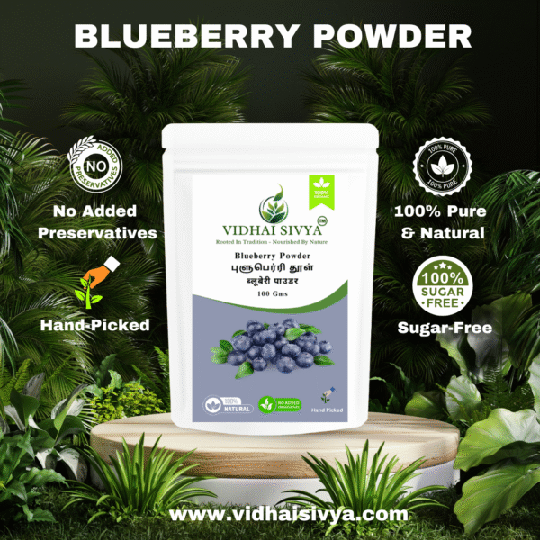 Blueberry-powder